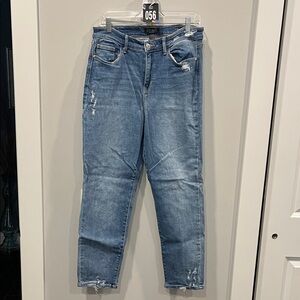 Judy Blue Women's Straight Leg Jeans - Light Blue